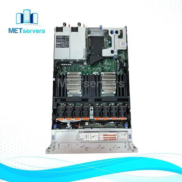 Alt view image 3 of 3 - Dell EMC PowerEdge R640 8 Bay SFF 1U Server, 2x Platinum 8173M 2.0GHz 28C CPU, 128GB (2 x 64GB) DDR4 RDIMM 2666MHz, H740p, 4x 900GB 10K 12G SAS Drive X520/i350 NDC