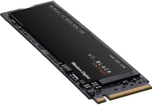 Alt view image 3 of 4 - WD 2TB WD_Black SN750 Internal PCI Express 3.0 x4 NVMe Solid State Drive
