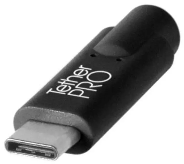 Alt view image 2 of 2 - Tether Tools TetherPro USB-C to USB-C Cable, 6', Black #CUC06-BLK