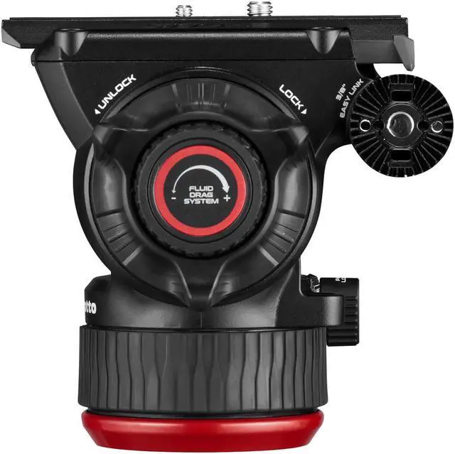 Alt view image 3 of 7 - Manfrotto 504X Fluid Video Head with 645 AL Fast Twin Leg Tripod #MVK504XTWINFA