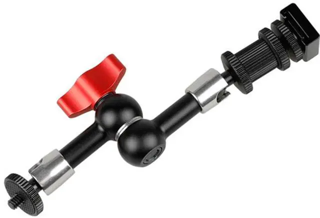 Alt view image 2 of 6 - CAMVATE 7" Articulating Magic Arm with Cold Hot Shoe Mount