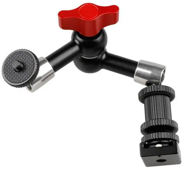 Alt view image 3 of 6 - CAMVATE 7" Articulating Magic Arm with Cold Hot Shoe Mount