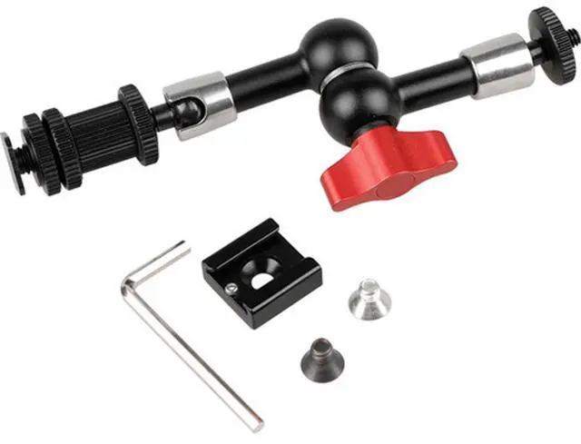 Alt view image 4 of 6 - CAMVATE 7" Articulating Magic Arm with Cold Hot Shoe Mount