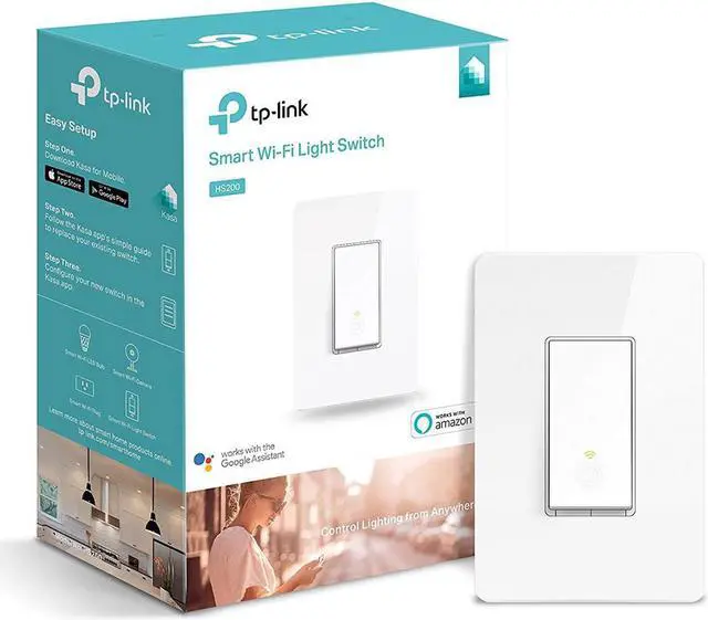 Alt view image 4 of 6 - TP-Link TL-HS200 Accessory Smart Switch with Energy Monitoring