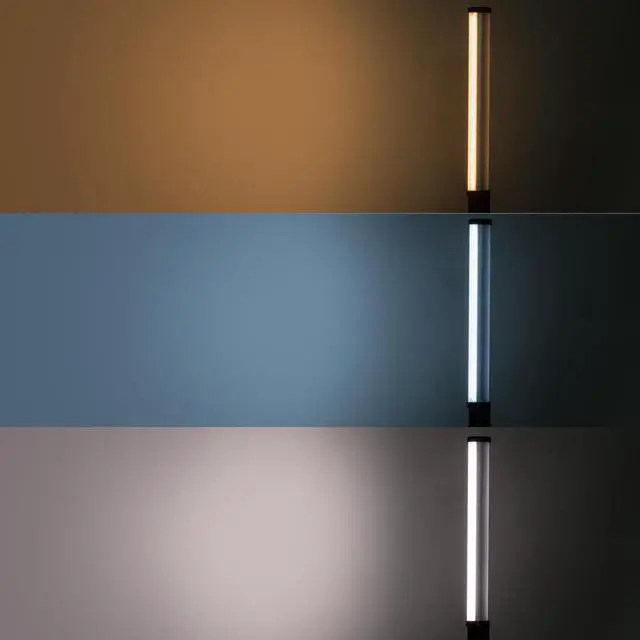 Alt view image 10 of 14 - Godox LC500R 2500K-8500K Bi-Color Full Color RGB LED Light Stick Lighting Effects CRI 96 TLCI 98 with Remote Control + Barndoor