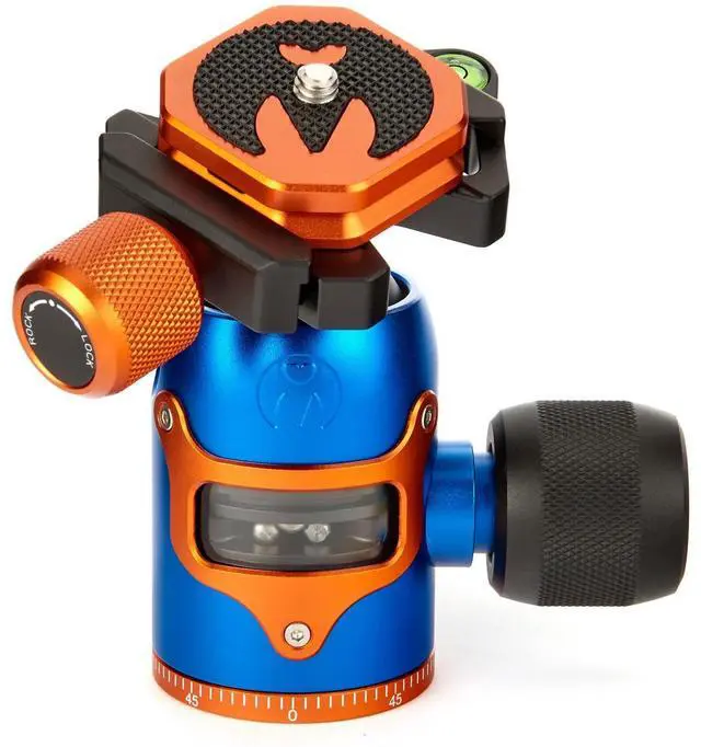 Main image of 3 Legged Thing AirHed Vu Ballhead with Standard Twist Clamp, Sea Blue