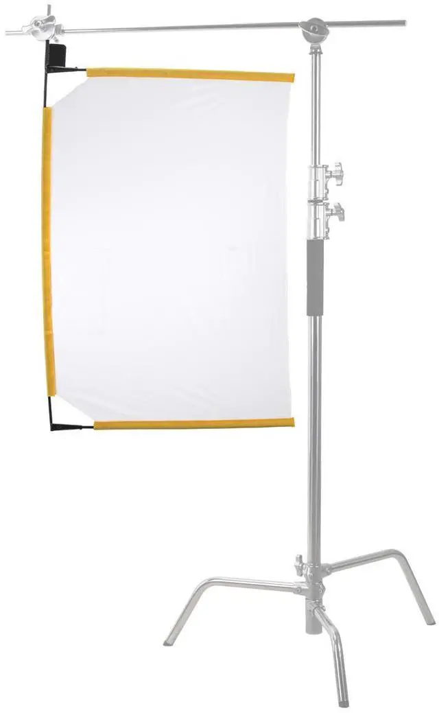 Alt view image 4 of 8 - glow portable frame scrim kit complete studio flag and diffusion set with collapsible frames (24 x 36)