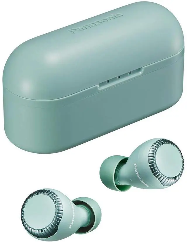 Alt view image 2 of 7 - Panasonic RZ-S300W True Wireless Bluetooth Earphones, Green #RZ-S300W-G