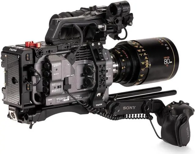 Alt view image 3 of 3 - Tilta Camera Cage for Sony PXW-FX9, Gold Mount #ES-T18-AB