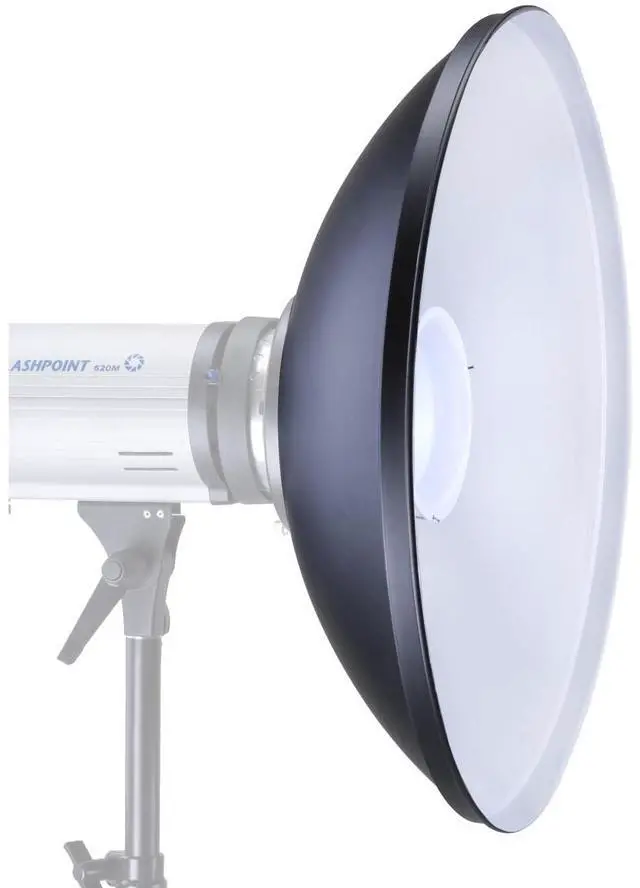 Alt view image 4 of 7 - Glow 17" White Beauty Dish for Balcar White Lighting & Alien Bees