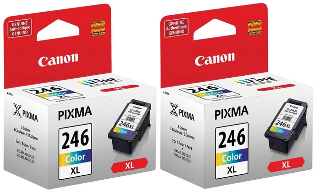 Main image of Canon 2 Pack CL-246 XL High Capacity Color Ink Cartridge for Select PIXMA iP, MG, MX, TR, TS Series Printers - 13ml