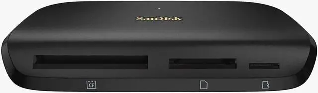 Alt view image 4 of 13 - SanDisk MultiCard Reader DDR200 Image Mate Pro USBC