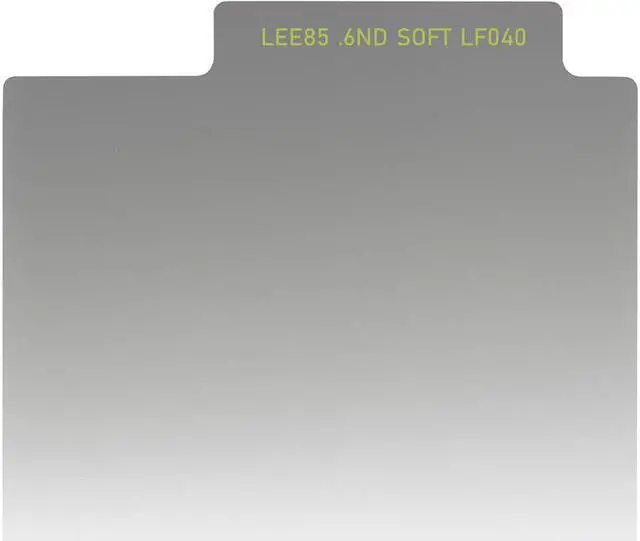 Main image of Lee Filters LEE85 85x115mm Neutral Density 0.6 Soft Grad Resin Filter #L85ND6GS