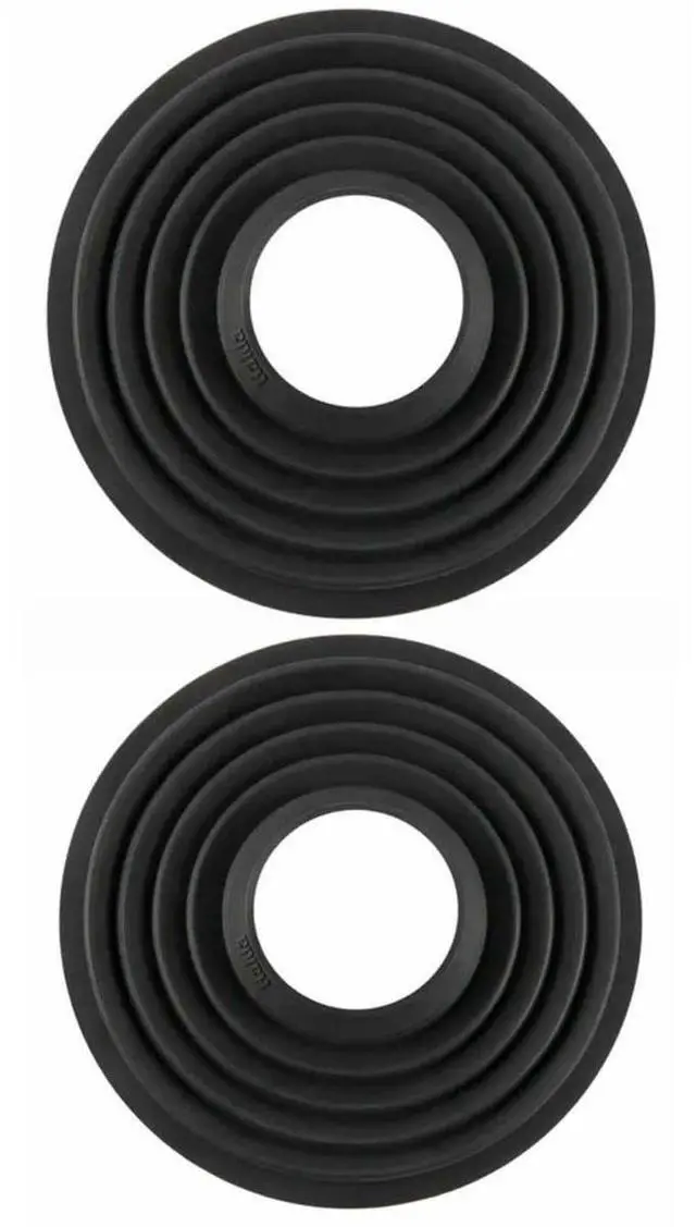 Main image of Haida Silicone Lens Hood for 50 to 70mm Diameter Lens, Black - With Silicone Lens Hood for 70-to 90mm Diameter Lens, Black