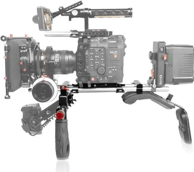 Alt view image 2 of 7 - Shape C52SM Shoulder Mount for Canon C500 Mark II Camera