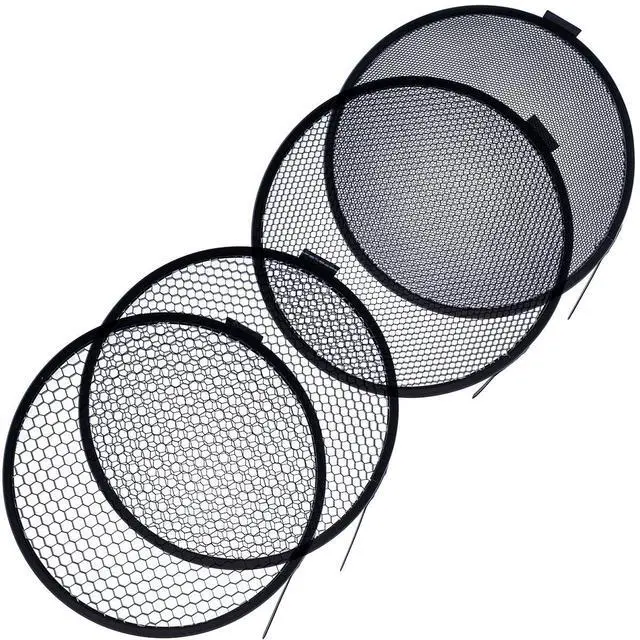 Alt view image 6 of 7 - Glow 7" Honeycomb Grid Set (10/20/30/40 Degree)