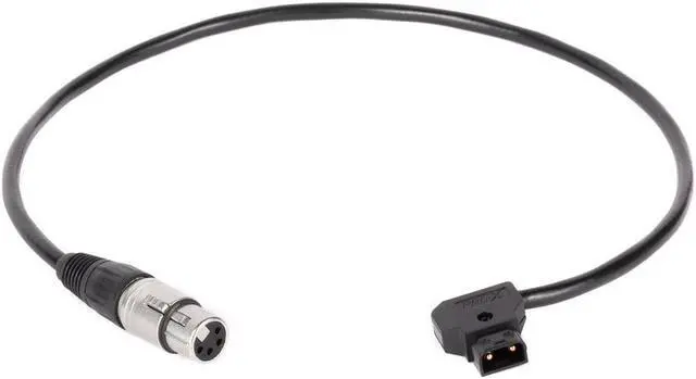 Main image of Wooden Camera 20" D-Tap to 4-Pin XLR Female Straight Power Cable #250200