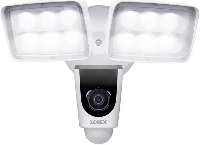 Main image of Lorex V261LCD-E 2MP 1080p 2-Way Audio Indoor/Outdoor Wi-Fi Floodlight Camera