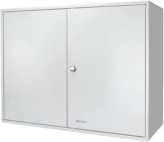 Alt view image 3 of 4 - Barska Key Cabinet, 600 Capacity, 22" H Matte Steel CB12700
