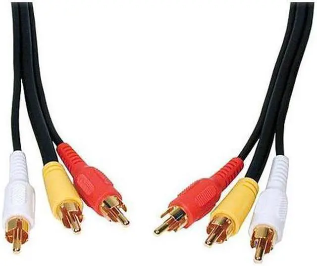 Alt view image 2 of 5 - COMPREHENSIVE CONNECTIVITY COMPANY 3RCA-3RCA-6ST 6FT 3 RCA TO 3 RCA VIDEO/AUDIO