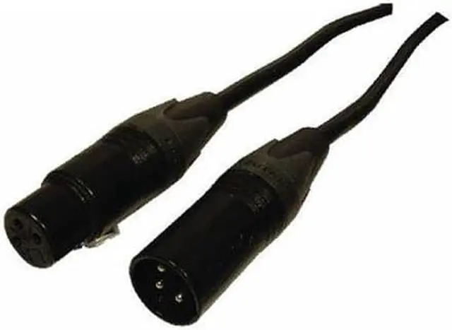 Main image of Comprehensive 30' Performer Lo-Z Microphone Cable with Neutrik, Black/Nickel