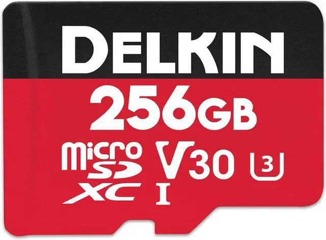 Alt view image 2 of 6 - delkin devices 256gb select microsdxc uhsi u3/v30 memory card ddmsdr500256