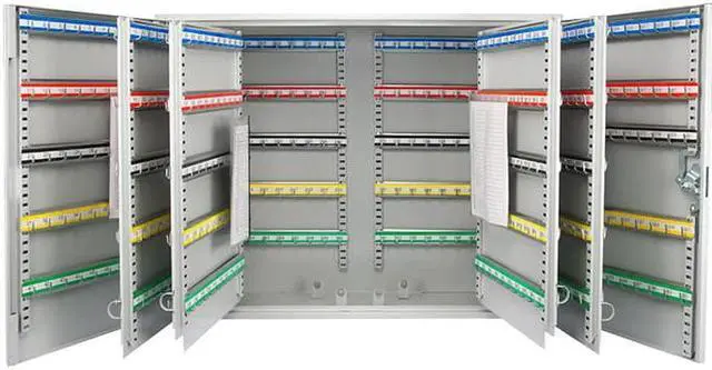 Alt view image 4 of 4 - Barska Key Cabinet, 600 Capacity, 22" H Matte Steel CB12700