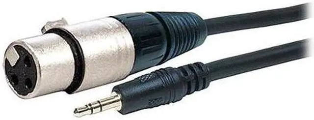 Alt view image 5 of 5 - Comprehensive Standard Series 6ft XLR Jack to Stereo 3.5mm Mini Plug Audio Cable