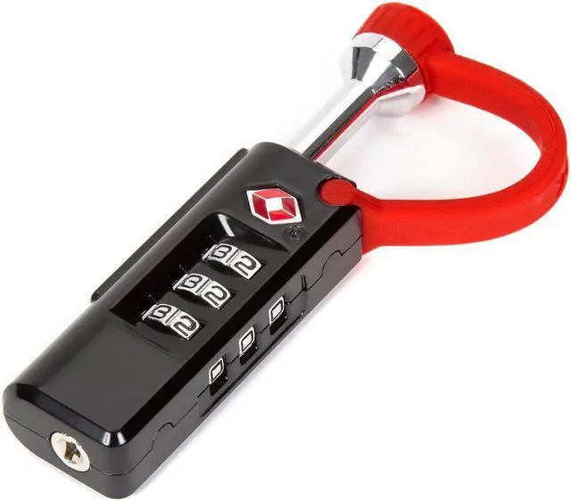 Alt view image 2 of 11 - PRESTOLOCK 900-TSA LOCK NANUK Luggage Lock, Standard Shackle, Rectangular Die