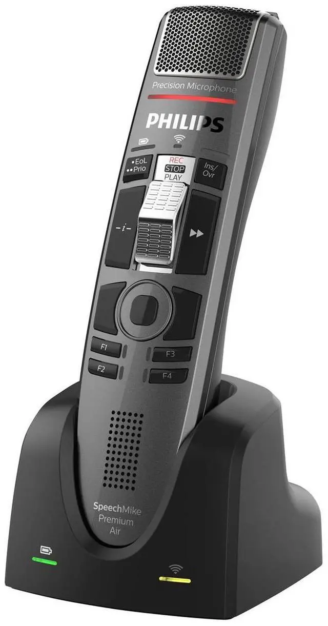 Main image of Philips SpeechMike Premium Air Wireless Dictation USB Microphone, Slide-Switch