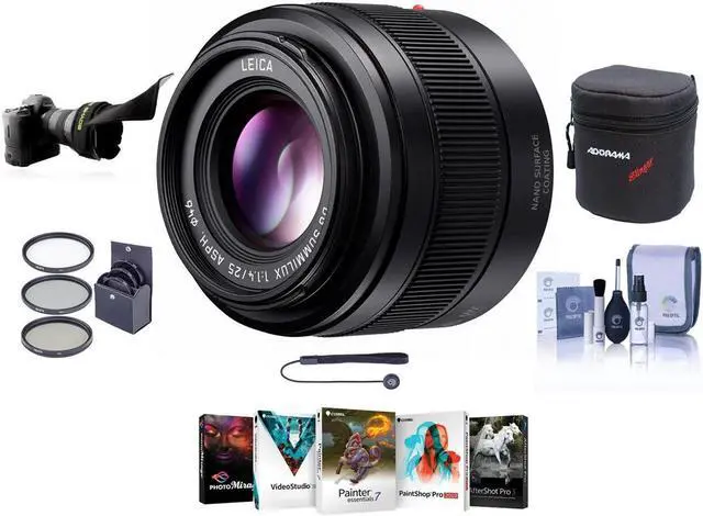 Main image of Panasonic Lumix G Leica DG Summilux II 25mm f/1.4 Lens for Mcro 4/3 W/PC ACC KIT