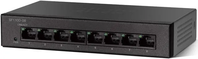 Alt view image 7 of 9 - SF110D-08 Unmanaged Ethernet Switch