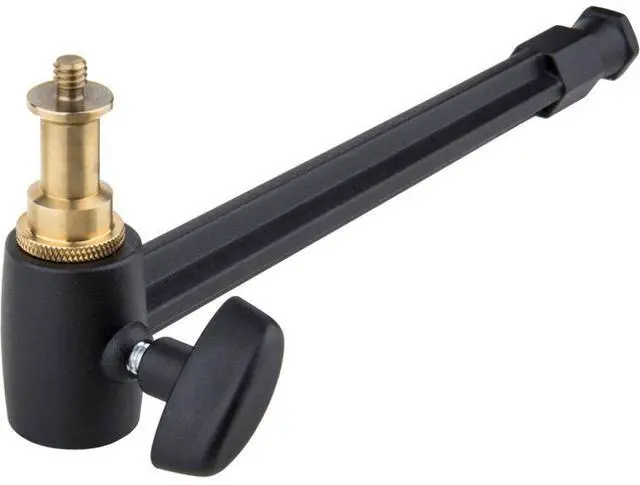 Main image of Kupo 6" Extension Arm with Universal Adapter Spigot for Super Convi Clamp or Viser Clamp, Black