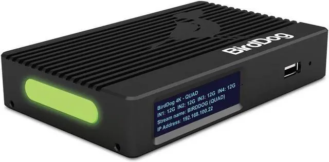 Alt view image 3 of 4 - BirdDog 4K Quad 4-Channel 12G SDI to NDI Encoder/Decoder #BD4KQUAD