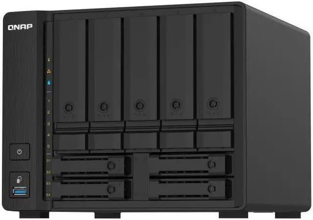 Alt view image 5 of 20 - TS-932PX-4G-US QNAP TS-932PX 5 (+4) Bay 64-bit NAS