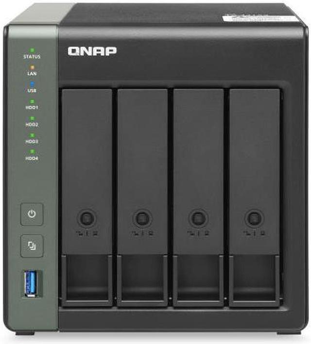 QNAP TS-431X3-4G-US 4 Bay Diskless Desktop Network Attached 