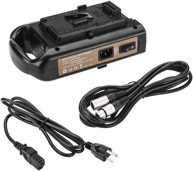 Alt view image 3 of 7 - Green Extreme Dual Position Li-Ion Battery Charging/Power Station (V-Mount)