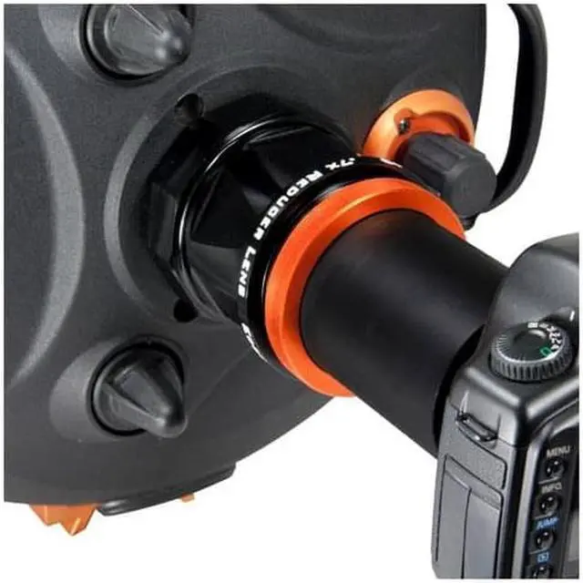 Alt view image 5 of 14 - Celestron Reducer Lens .7x - EdgeHD 1400 - Increases Field of View 43% #94240