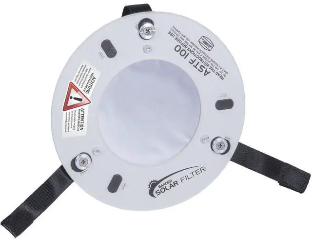 Alt view image 2 of 3 - Baader Planetarium 100mm AstroSolar BDSF 3.8 White-Light Digital Solar Filter for Telescopes