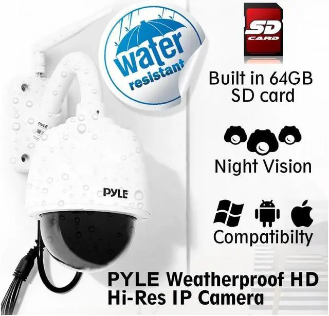 Alt view image 6 of 9 - outdoor ip camera optical zoom - hd 960p w/ 32g sd storage - weatherproof wireless wifi home security surveillance onvif h.264