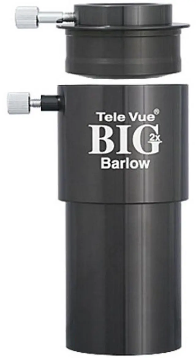 Alt view image 2 of 2 - Tele Vue 2" 2x Big Barlow Lens with Brass Clamp Rings
