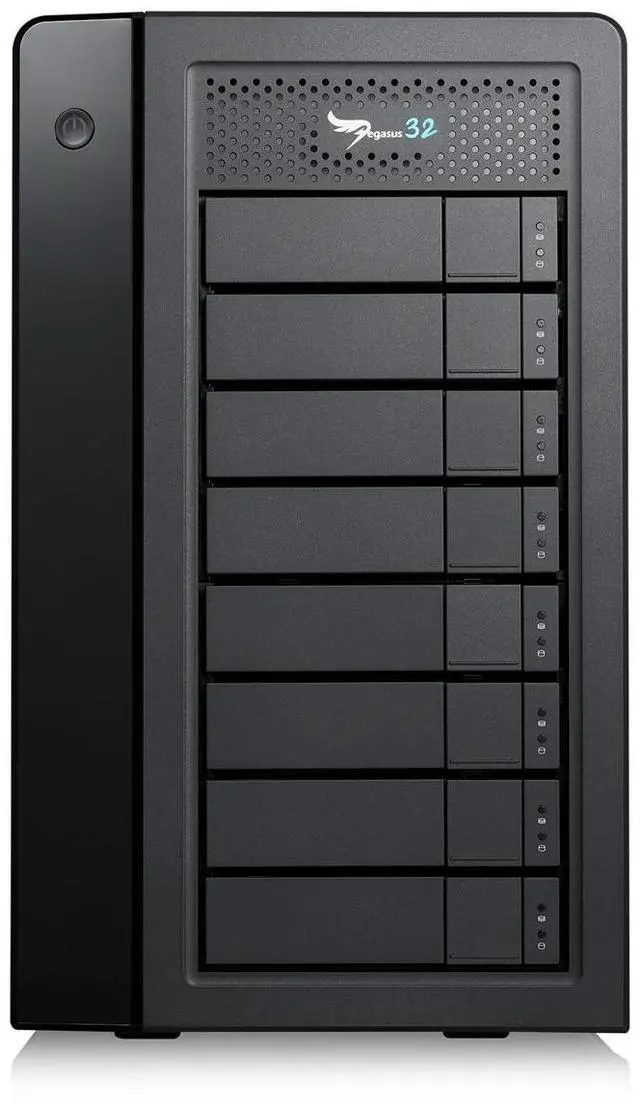 Main image of Promise Technology Pegasus32 R8 64TB (8x8TB) 8-Bay Thunderbolt 3/USB 3.2 Array