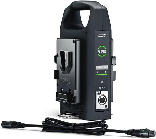 Alt view image 4 of 7 - Anton Bauer VM2 Dual V-Mount Charger #8475-0143