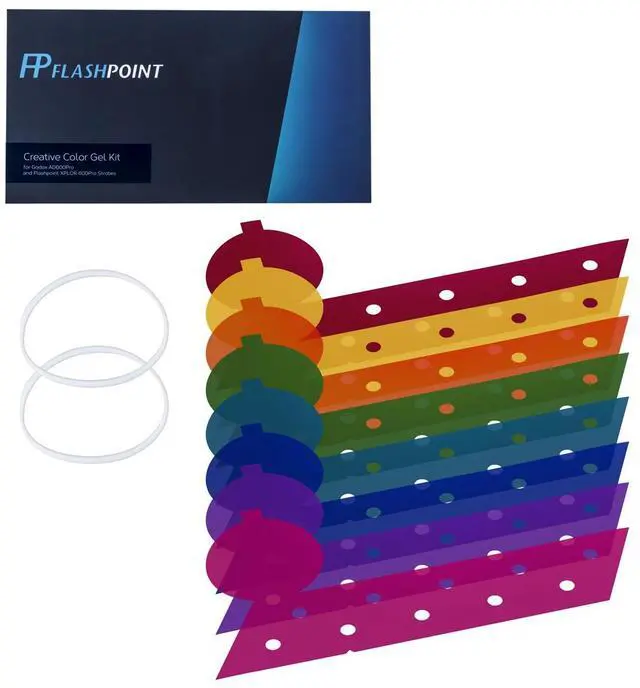 Main image of Flashpoint Flashpoint Creative Color Gel Kit Compatible with Godox AD600Pro and Flashpoint XPLOR600 Pro Monolights