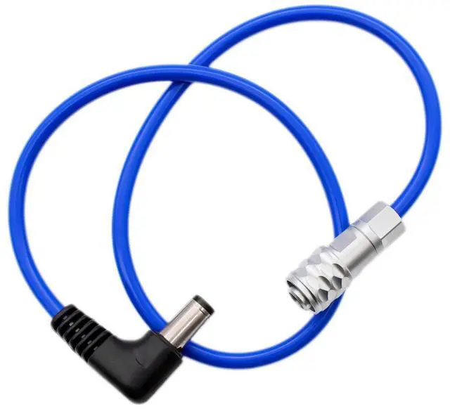 Alt view image 4 of 4 - Kondor Blue 14" Male DC 5.5x2.5mm to BMPCC 4K/6K Power Cable, Blue #KBFP0VQUX4ES