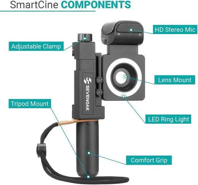 Alt view image 2 of 7 - BOYA SmartCine Complete Smartphone Video Kit #SMARTCINE