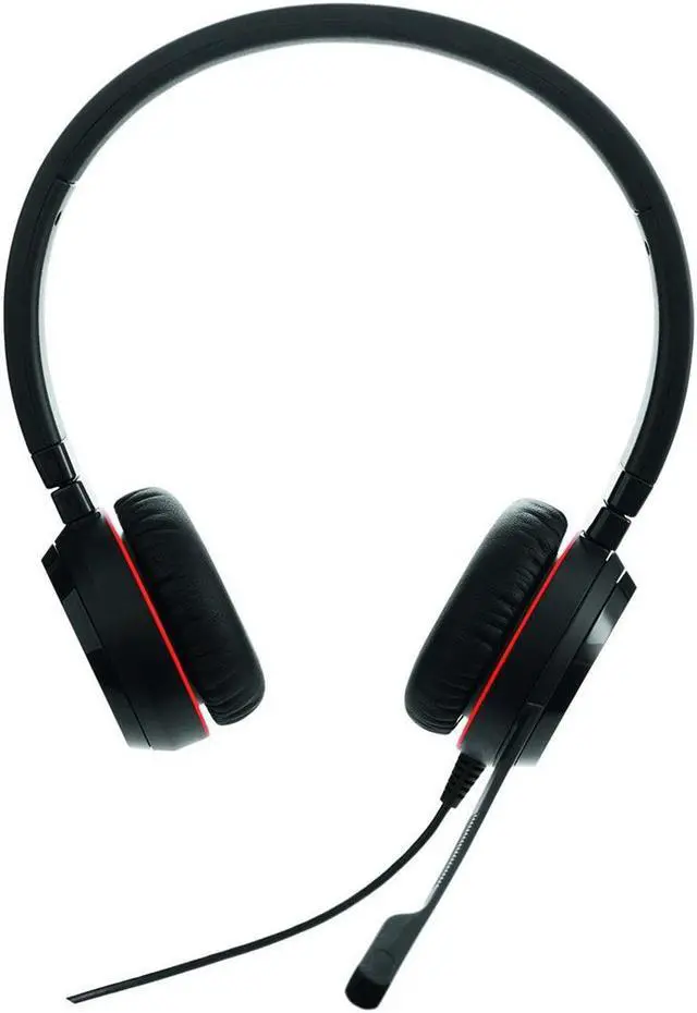 Alt view image 17 of 20 - Jabra Evolve 30 II UC Stereo Wired Headset / Music Headphones