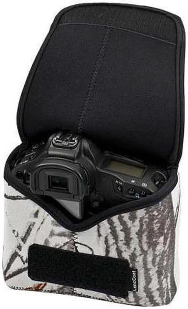 Main image of LensCoat BodyBag Pro, Neoprene Bag for Pro DSLR Digital SLR Bodies - Realtree Hardwoods Snow (hws)