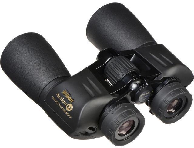 Alt view image 6 of 6 - Nikon 10x50 Action Extreme Porro Prism Binocular, 6.5 Deg,Black W/Cleaning Kits