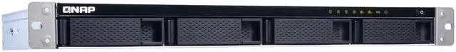 Alt view image 12 of 20 - QNAP TS-431XeU-8G-US 4-bay 1U Short-Depth Rackmount NAS (8GB RAM version) with Builti-in 10 GbE Network